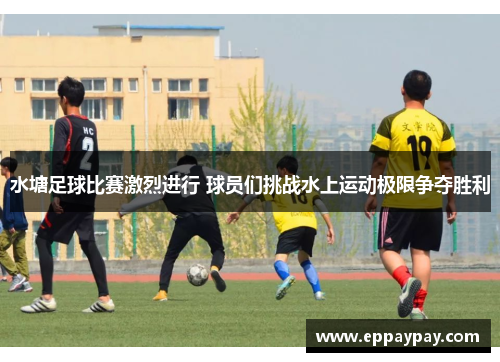 水塘足球比赛激烈进行 球员们挑战水上运动极限争夺胜利